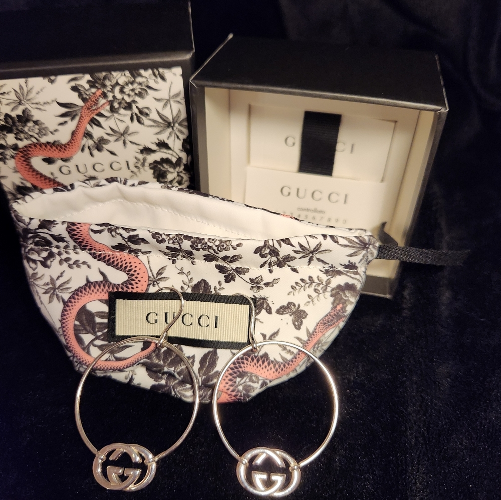 Gucci hoop earrings